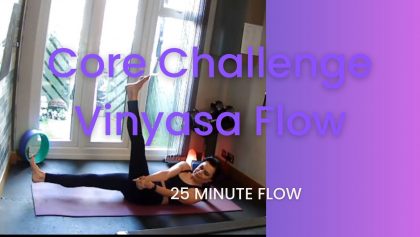 core strength challenge vinyasa flow to download